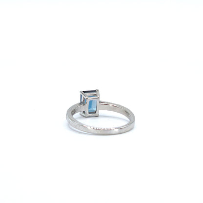 Diana - London Blue Topaz Ring