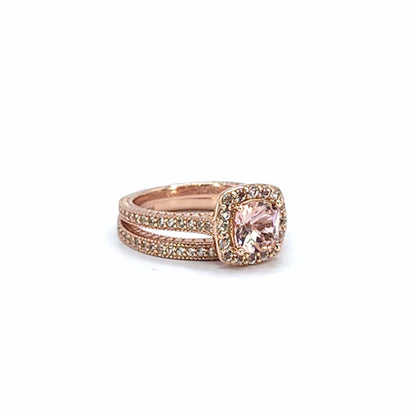 Rosaline - Rose Quartz Ring