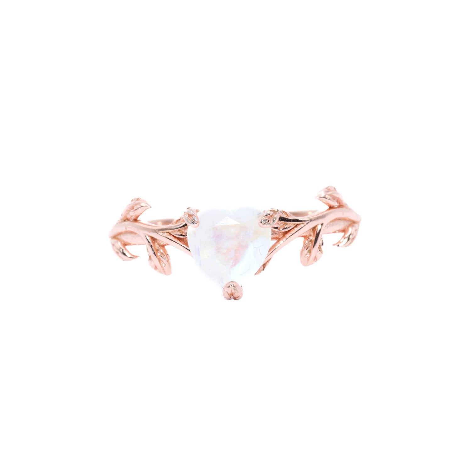 Belle  - Rainbow Moonstone Ring