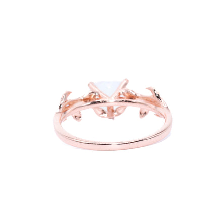 Belle  - Rainbow Moonstone Ring