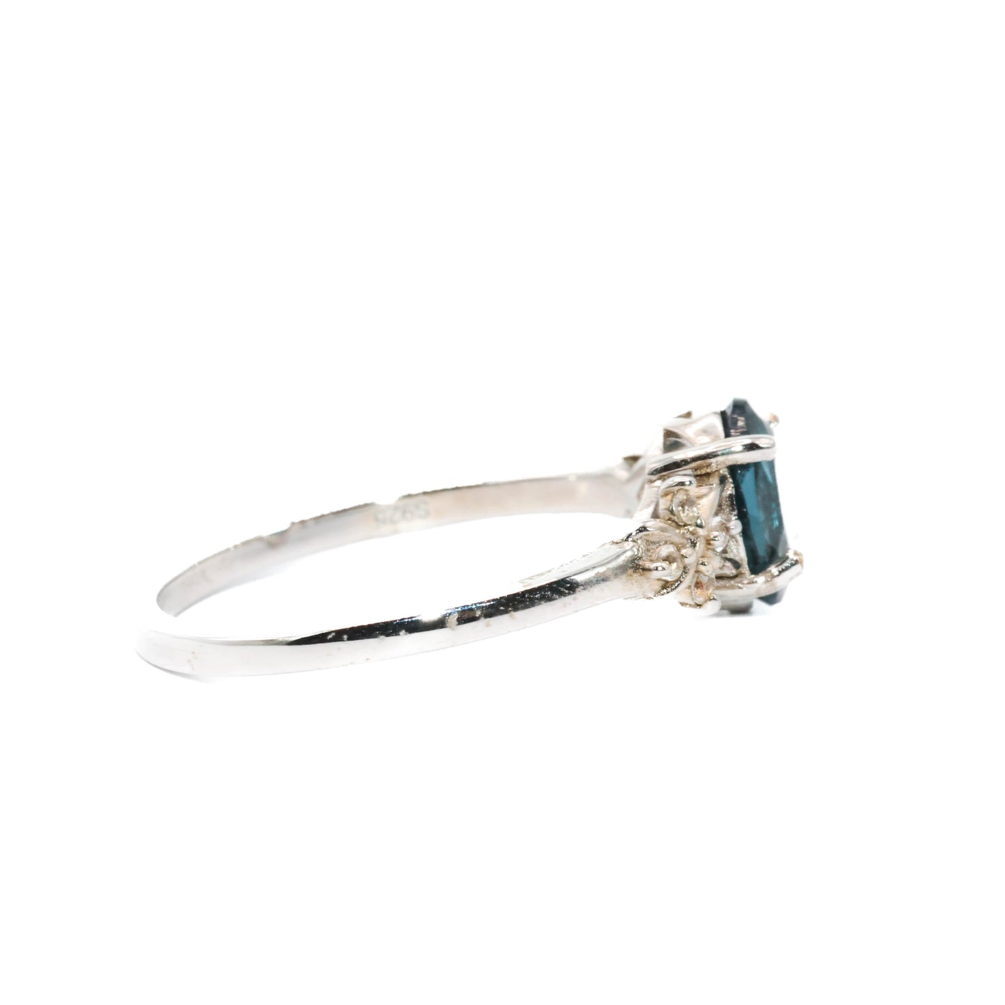 Athena - London Blue Topaz Ring