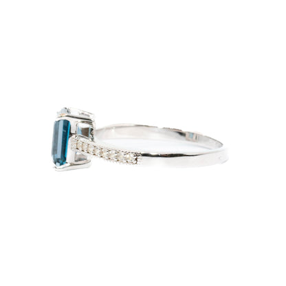 Diana - London Blue Topaz Ring