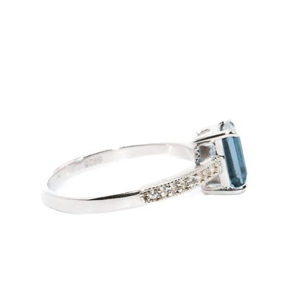 Diana - London Blue Topaz Ring