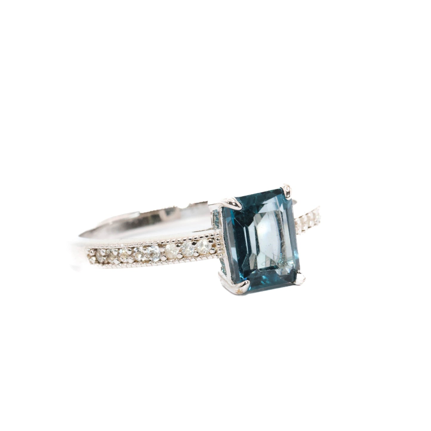 Diana - London Blue Topaz Ring