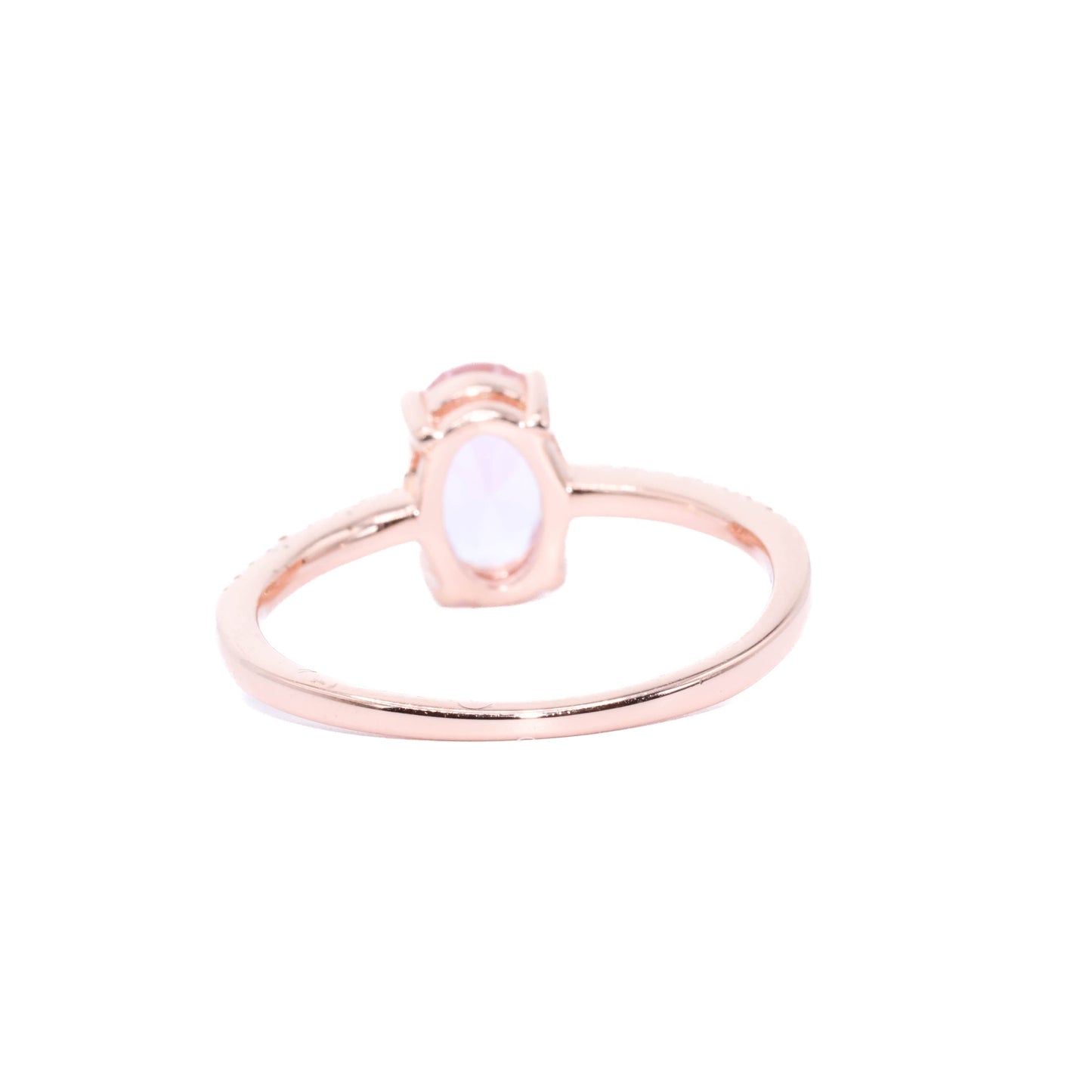 Olivia - Rose Quartz Ring