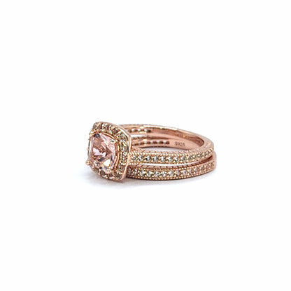 Rosaline - Rose Quartz Ring